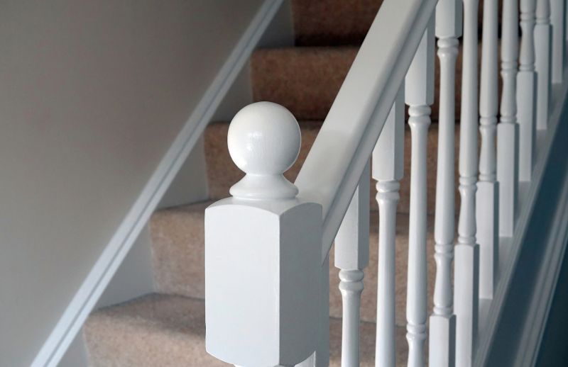 Newel Post Repair in Wilmington, NC