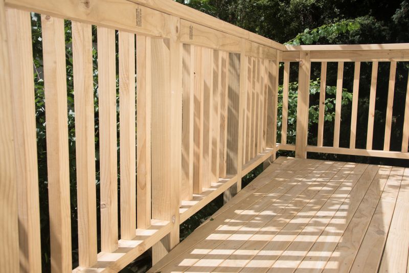 Products For Deck Railing Installations in use