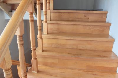 Elegant Wooden Staircase